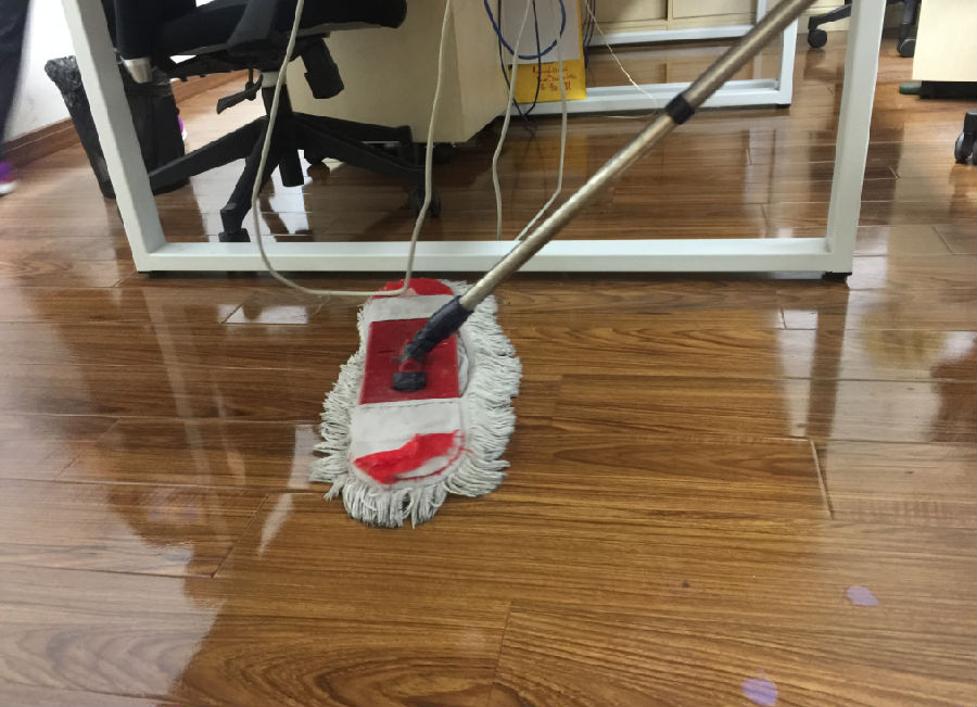 顺义区木地板保洁案例